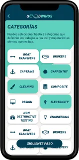 App reparación barcos presupuestos